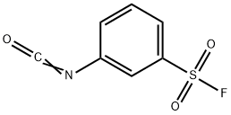 3-isocyanatobenzenesulphonyl fluoride Struktur