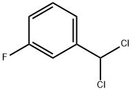 1-(ジクロロメチル)-3-フルオロベンゼン 化学構造式