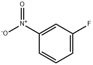 3-フルオロニトロベンゼン 化学構造式
