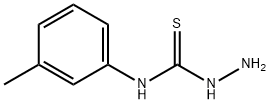 3-氨基-1-(3-甲基苯基)硫脲 结构式