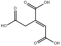 反式-乌头酸, 4023-65-8, 结构式