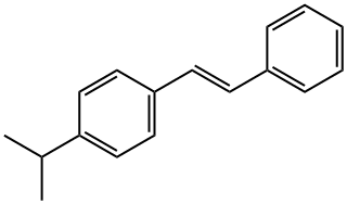 1-ISOPROPYL-4-(2-PHENYLVINYL)BENZENE 结构式