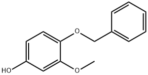 4-Benzyloxy-3-methoxyphenol, 40232-88-0, 结构式