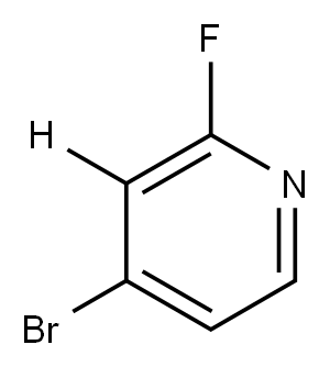 4-BROMO-2-FLUOROPYRIDINE Structure