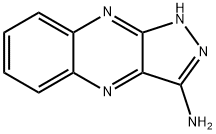 1H-吡唑并[3,4-B]喹喔啉-3-胺 结构式