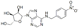 N6-(PARA-NITROBENZYL)ADENOSINE Struktur