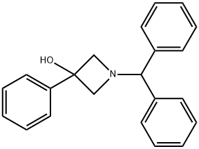 1-(DIPHENYLMETHYL)-3-PHENYL-3-AZETIDINOL Struktur