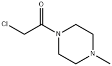 1-(2-氯乙酰基)-4-甲基哌嗪盐酸盐, 40340-73-6, 结构式