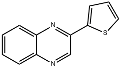 2-(噻吩-2-基)喹喔啉, 40353-41-1, 结构式