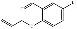 2-(烯丙氧基)-5-溴苯甲醛, 40359-62-4, 结构式