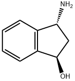 1H-Inden-1-ol, 3-amino-2,3-dihydro-, (1R,3R)- (9CI) Structure