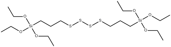 Bis[3-(triethoxysilyl)propyl]tetrasulfide Struktur