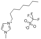 1-辛基-3-甲基咪唑三氟甲烷磺酸盐, 403842-84-2, 结构式