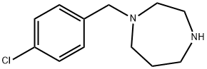 1-(4-氯苄基)高哌嗪, 40389-65-9, 结构式