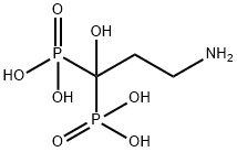 Pamidronic acid  Struktur