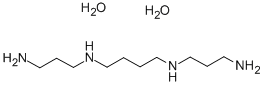 スペルミン二水和物 化学構造式