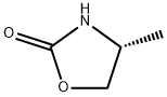 (R)-4-メチルオキサゾリジン-2-オン 化学構造式