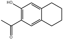 1-(3-羟基-5,6,7,8-四氢-2-萘)-乙酮, 40420-05-1, 结构式