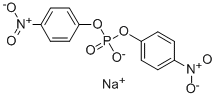 对硝基酚磷酸钠, 4043-96-3, 结构式