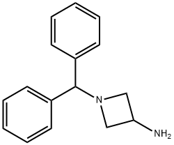 3-氨基-1-二苯甲基氮杂环丁烷, 40432-52-8, 结构式