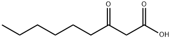 3-氧代壬酸, 40435-57-2, 结构式