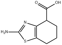 2-amino-4,5,6,7-tetrahydrobenzo[d]thiazole-4-carboxylic acid Structure