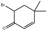 2-Cyclohexen-1-one, 6-bromo-4,4-dimethyl- Structure
