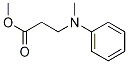 methyl 3-[methyl(phenyl)amino]propanoate Structure