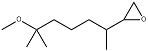 2-(5-メトキシ-1,5-ジメチルヘキシル)オキシラン 化学構造式