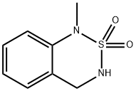 3,4-Dihydro-1-methyl-1H-2,1,3-benzothiadiazine 2,2-dioxide Structure
