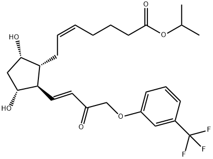 15-KETO-曲伏前列素, 404830-45-1, 结构式