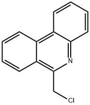 6-(CHLOROMETHYL)PHENANTHRIDINE 结构式
