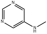 N-メチルピリミジン-5-アミン 化学構造式