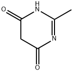 4,6-二羟基-2-甲基嘧啶, 40497-30-1, 结构式