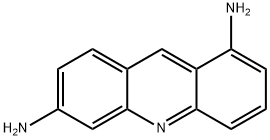 1,6-アクリジンジアミン 化学構造式