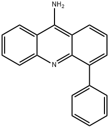 4-Phenyl-9-acridinamine 结构式
