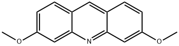 3,6-ジメトキシアクリジン 化学構造式