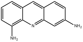 3,5-アクリジンジアミン 化学構造式