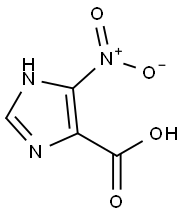 4-NITRO-1H-IMIDAZOLE-5-CARBOXYLIC ACID Struktur