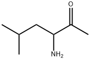 2 - 己酮,3 - 氨基-5 - 甲基 结构式