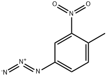 4-アジド-1-メチル-2-ニトロベンゼン 化学構造式