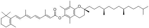 维 A 生育醇酯, 40516-48-1, 结构式