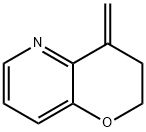 3,4-二氢-4-亚甲基-(9CI)-2H-吡喃并[3,2-B]吡啶 结构式