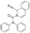 1-Cyano-1,2-dihydro-N,N-diphenyl-2-isoquinolinecarboxamide Structure