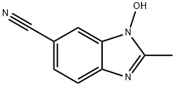 1H-Benzimidazole-6-carbonitrile,1-hydroxy-2-methyl-(9CI) Struktur