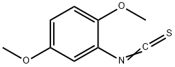 2,5-二甲氧基异硫氰酸苯酯, 40532-06-7, 结构式