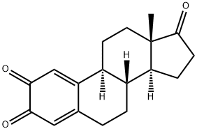 2,3-エストロンo-キノン 化学構造式