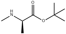 N-甲基-D-丙氨酸叔丁酯盐酸盐 结构式