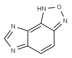 1H-Imidazo[4,5-e]-2,1,3-benzoxadiazole(9CI) Structure