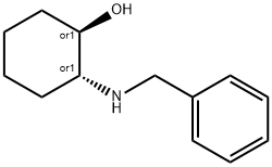 (1β)-2α-(ベンジルアミノ)シクロヘキサノール 化学構造式